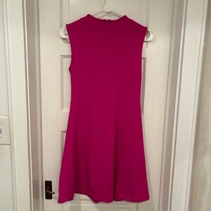 Glam Fuchsia Sleeveless Dress